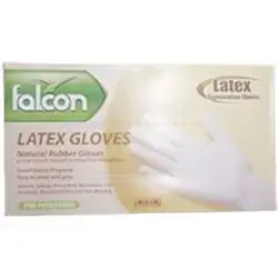 Falcon Gloves Latex Medium 100pcs