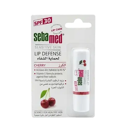 Sensitive Skin Lip Defense SPF30 CHERRY 4.8g _ Sebamed