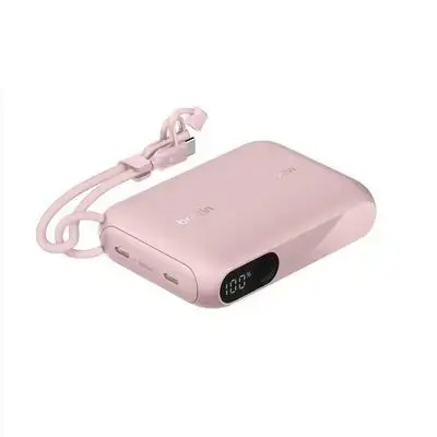 Belkin BoostCharge Power Bank 10,000mAh 20W – Pink
