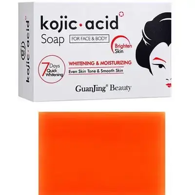 صابون كوجي سان الجديد لتفتيح البشرة مع ترطيب Kojic Acid Skin Lightening Soap with Hydromoist 135g