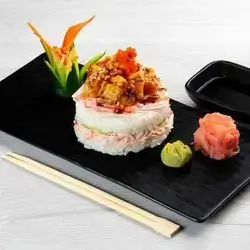Ebi Crab Sushi Cake ( 1 Pc )