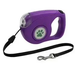 Retractable Leash & Light 4.5m