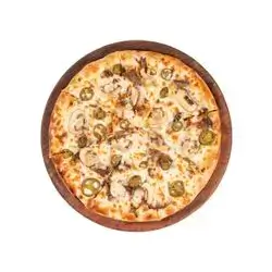 Meat Pizza With Jalapeno