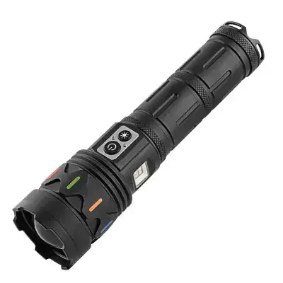 AF002 Large High-Power Zoom LED Flashlight – 317mm