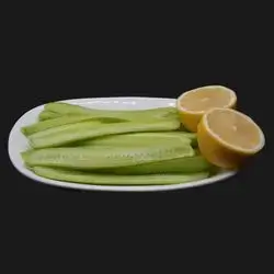 Sliced cucumber