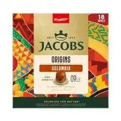 Jacobs Origin Colombia Nespresso compatible 18 capsules