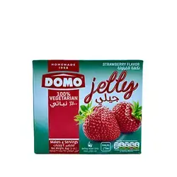 Domo Strawberry Vegan Jelly 85 g
