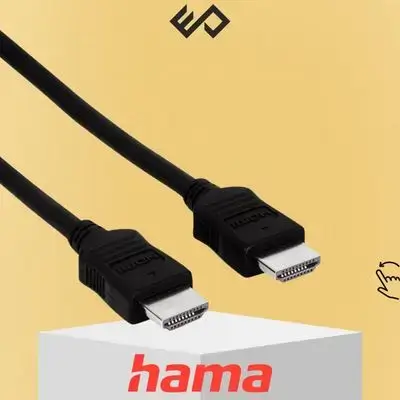 Hama High-Speed HDMI Cable – Plug to Plug, 10m, Black