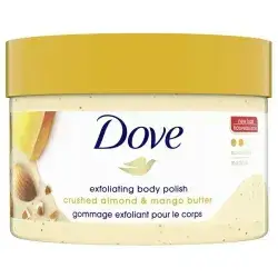 Dove Exfoliating Body Polish Crushed Almond and Mango Butter- 298g