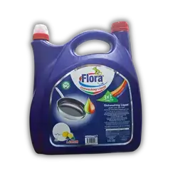 Flora Lemon Dishwashing Liquid 4 Liters