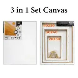 3 in 1 Set Canvas - 3 pcs