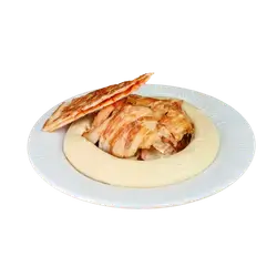 Hummus With Chicken Shawarma