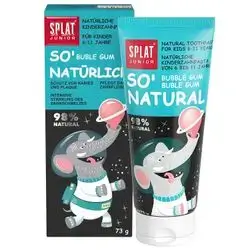 SPLAT bubble gum kids 6-12years toothpaste 73g 98% natural