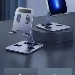 Universal Aluminum Alloy Phone Holders Adjustable Folding Lazy Desktop Bracket Mobile Phone Tablet Stand Mount for iPhone