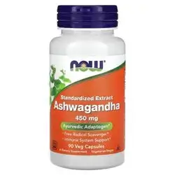 Ashwagandha 450mg Standarized Extract 90 veg capsules