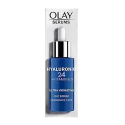 Hyaluronic 24 Vitamin B5 Ultra Hydrating Day Serum 40ml _ OLAY