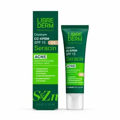 Librederm Dermatology Seracin CC Cream SPF 15