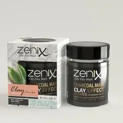Zenix Clay Mask Natural Series Black 190 Gr