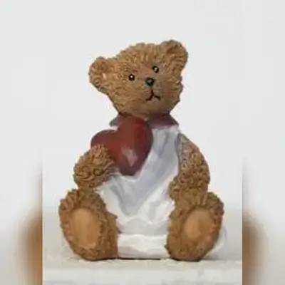 Brown Teddy Bear with Heart
