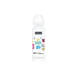 Narrow Neck Feeding Bottle 240ml (+6) - White