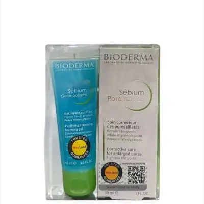 Bioderma Sebium Set ( Pore Refiner & Gel Moussant )