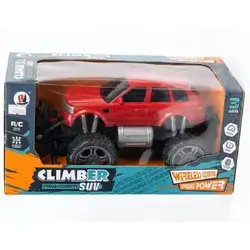 Climber SUV Remote Control Off-Road Car (1:18 Scale, Red)
