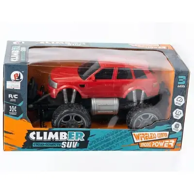 Climber SUV Remote Control Off-Road Car (1:18 Scale, Red)