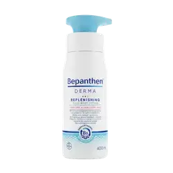 Bepanthen Derma Replenishing Daily Body Lotion For Very Dry & Sensitive Skin 400ml _ BAYER
