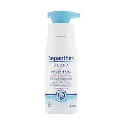 Bepanthen Derma Replenishing Daily Body Lotion For Very Dry & Sensitive Skin 400ml _ BAYER