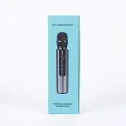 K3 Portable Wireless Karaoke Microphone – Black / Red / Golden / Rose Gold