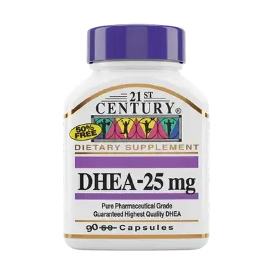 DHEA 25mg 90 Capsules_ 21ST CENTURY