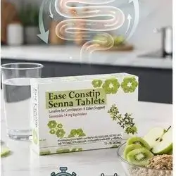 Ease Constip Senna Tablets (100 Tablets / 10 x 10 Tablets)