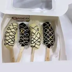 Banana Box With Chocolate
