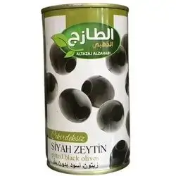 Pitted Black Olives Tazej 370g
