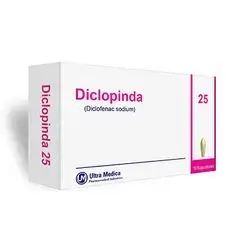 Diclopinda (Diclofenac Sodium) Suppository 25Mg