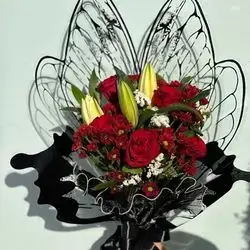 Butterfly Flower Bouquet