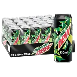 Mountain Dew Can - 330ml 1x24