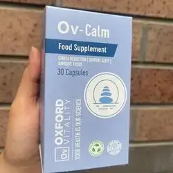 Ov-Calm food supplement (ashwaganda 1000mg) 30 capsul