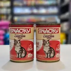 Snacky Salmon With Pure For Adult 400g 2pcs