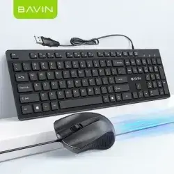 BAVIN K989 Wired Keyboard & Mouse Set Extra Durable