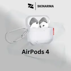 SKINARMA Mecha Le case for AirPods 4 - Frost