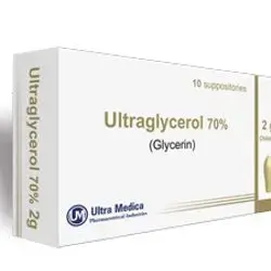 Ultraglycerol 70%(glycerin)2g children (10suppositories)