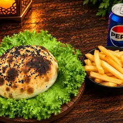 Combo Bomb meat burger