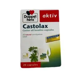 Doppel herz Castolax Natural Constipation Relief - 20 Capsules