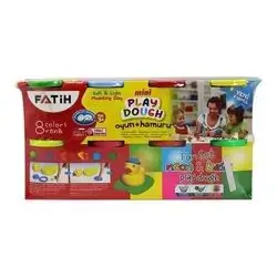 Mini Play Dough Fatih 8 Colours