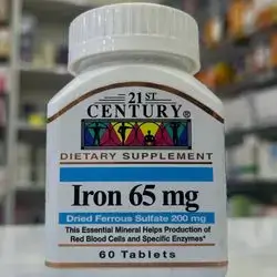 Iron 65mg tablet