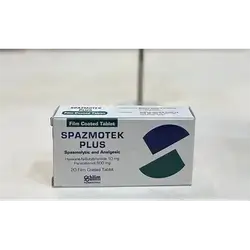 Spazmotek Plus 10/500Mg Bilim Hyoscine N Butylbromide / Paracetamol