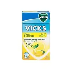 VICKS Sugar Free Lemon & Menthol - 40g