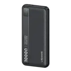 USAMS 10000mAh 10W POWER BANK MULTI-DEVICE COMPATIBILITY BLACK - OSMS 10000mAh 10W Power Bank Black