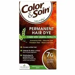 Color & Soin Permanent Hair Dye - 7G Golden Blonde